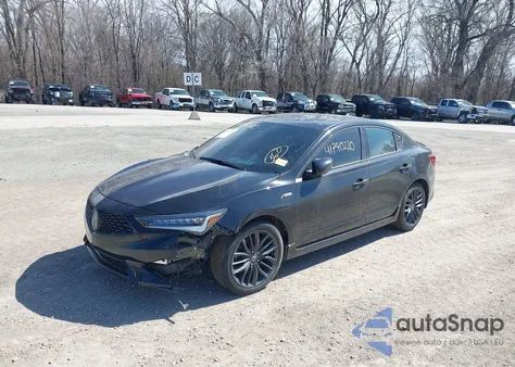 2022 Acura Ilx Premium A-Spec Packages/Technology A-Spec Packages from USA, damaged, VIN 19UDE2F80NA005200